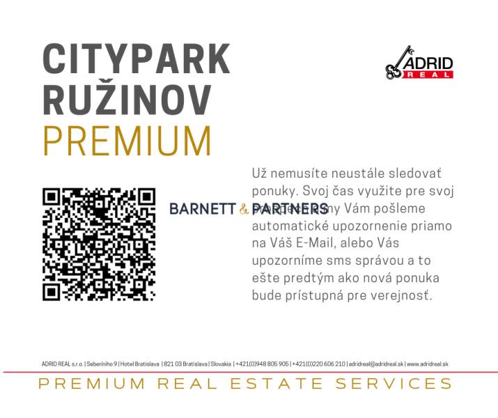 CITY PARK RUZINOV | FOR RENT