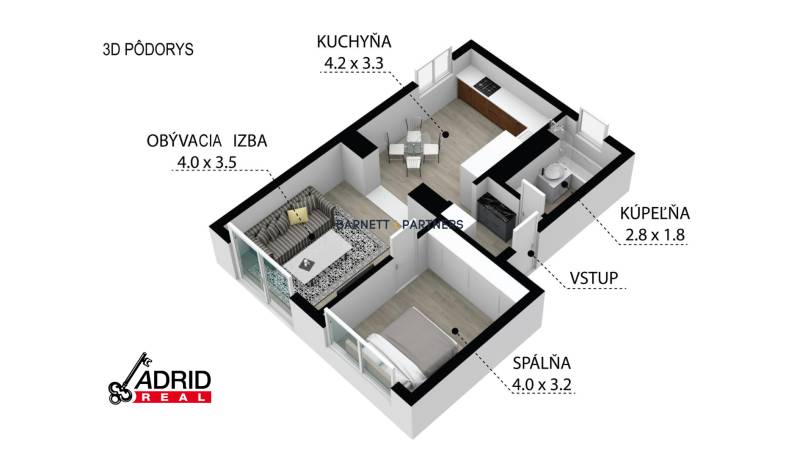 TOP OFFER OF A CHARISMATIC TWO-ROOM APARTMENT 