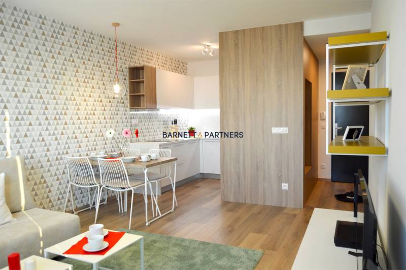 NEW BRAND BUILDING FUXOVA (F1) | DESIGN TWO-ROOM APARTMENT FOR RENT