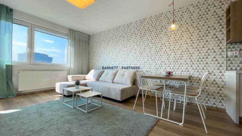 NEW BRAND BUILDING FUXOVA (F1) | DESIGN TWO-ROOM APARTMENT FOR RENT