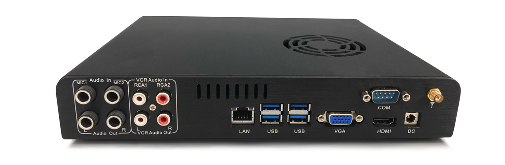 業(yè)界性價(jià)比極高德1080P視頻會議終端FM520背面圖