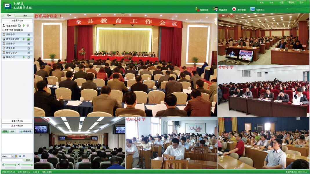 視頻會議應(yīng)用于遠(yuǎn)程互動教學(xué)